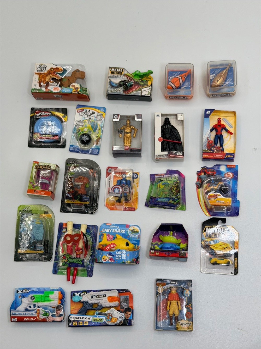 Assorted Kids Action Figure Toy Pack - Multi-Color Collection
